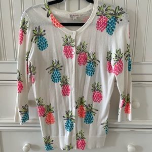 Colorful pineapple cardigan